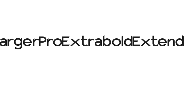 Charger Pro Extrabold Extended Logo