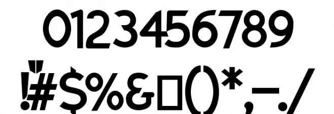 Charger Pro Extrabold Narrow Font OTHER CHARS