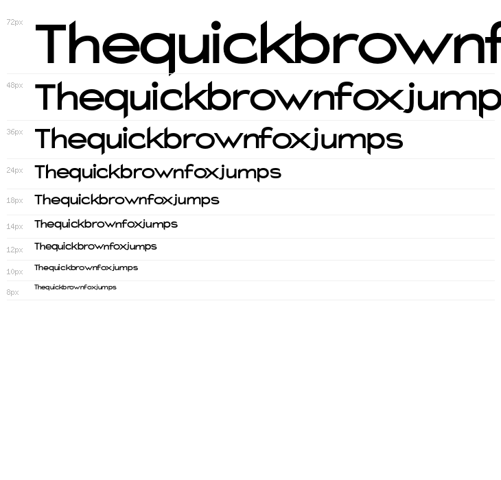 Charger Pro Extrabold SuperExtended Waterfall