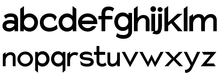 Charger Pro Extrabold Font LOWERCASE