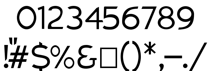 Charger Pro Light Extended Font OTHER CHARS