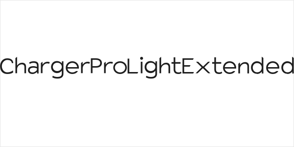 Charger Pro Light Extended Logo