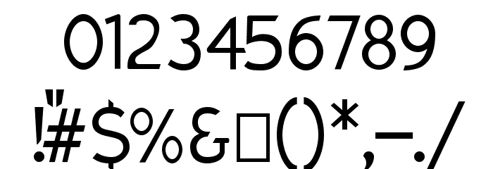 Charger Pro Light Narrow Font OTHER CHARS