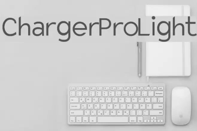 Charger Pro Light Font examples