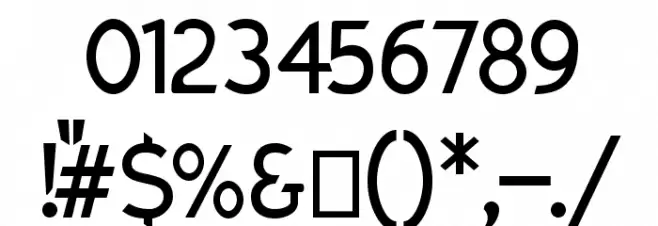 Charger Pro Narrow Font OTHER CHARS