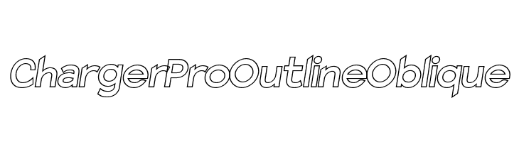 Charger Pro Outline Oblique  les polices de caractères gratuit tlcharger
