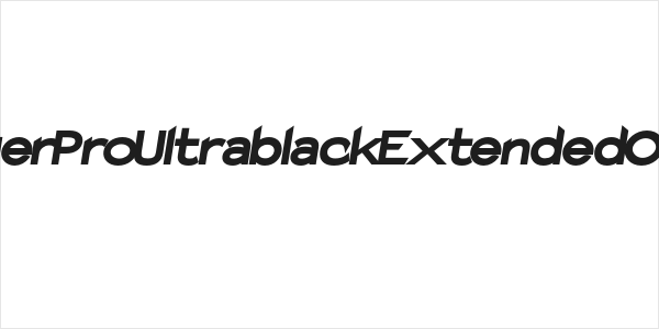 Charger Pro Ultrablack Extended Oblique Logo