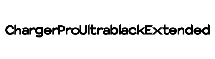 Charger Pro Ultrablack Extended  Free Fonts Download