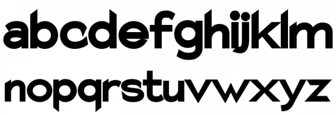 Charger Pro Ultrablack Schriftart Kleinbuchstaben