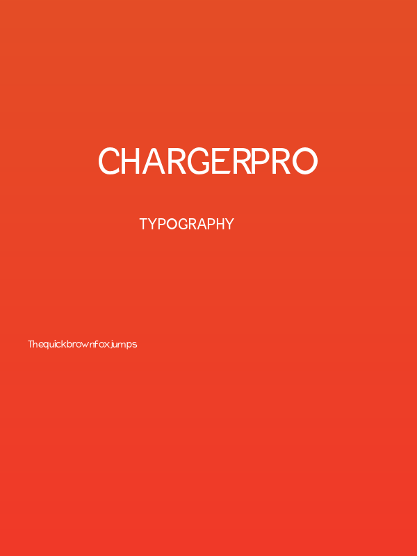Charger Pro Poster