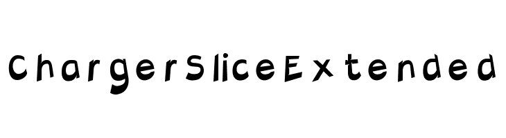 Charger Slice Extended  font caratteri gratis
