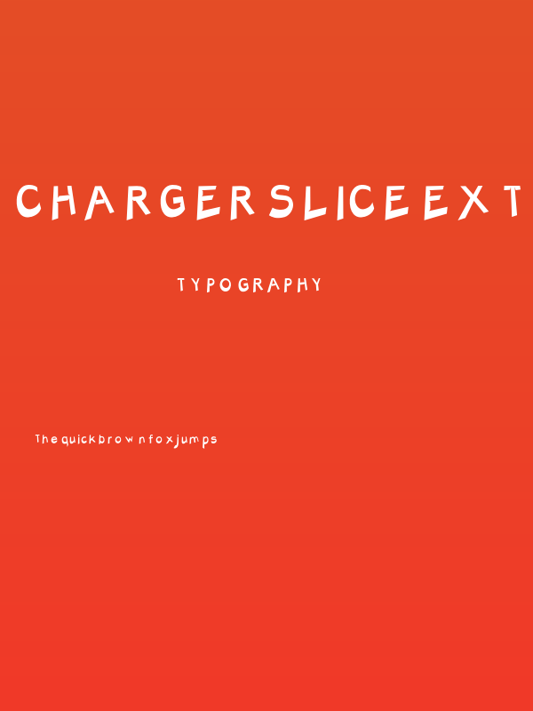 Charger Slice Extended Poster