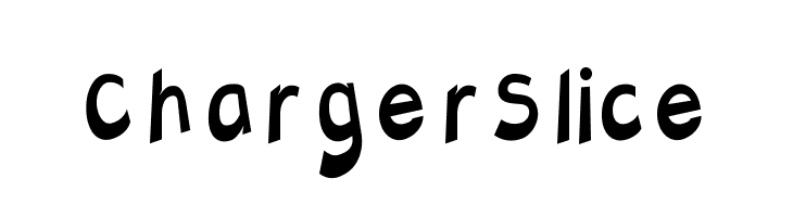 Charger Slice  Frei Schriftart Herunterladen