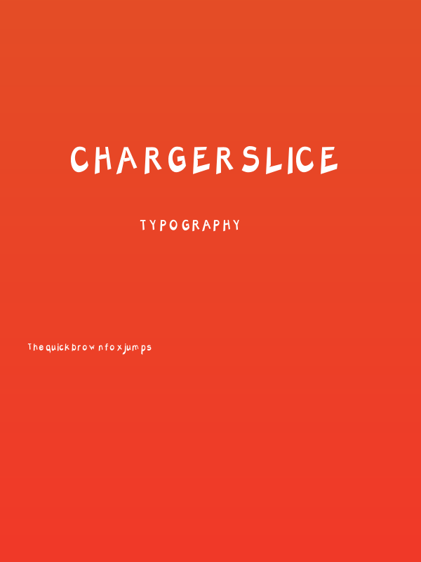 Charger Slice Poster
