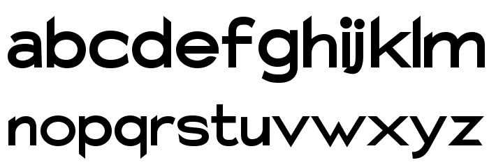 Charger Sport Black Extended Font LOWERCASE