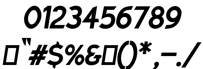 Charger Sport Black Narrow Oblique Font OTHER CHARS