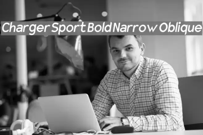 Charger Sport Bold Narrow Oblique examples