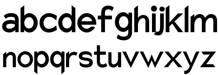 Charger Sport Bold Narrow Font LOWERCASE