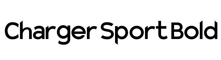 Charger Sport Bold Font