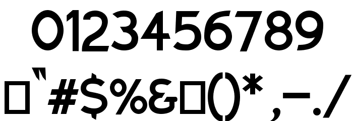 Charger Sport Bold Font OTHER CHARS
