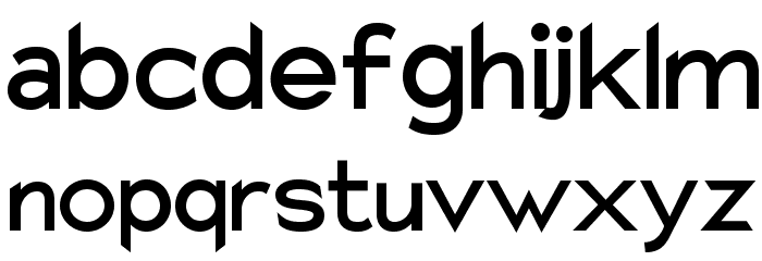 Charger Sport Bold Font LOWERCASE