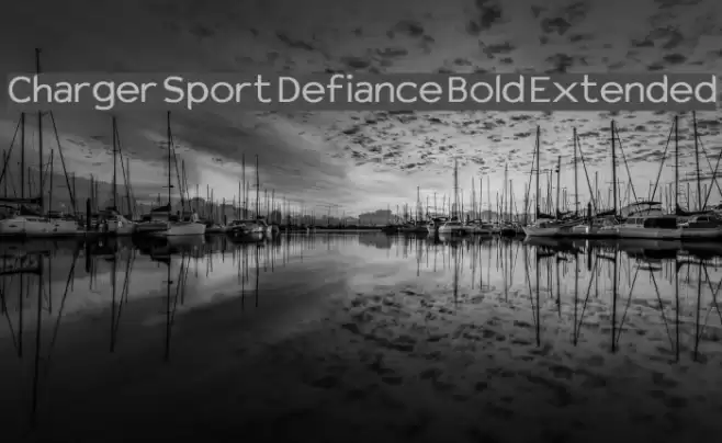 Charger Sport Defiance Bold Extended Fuentes examples