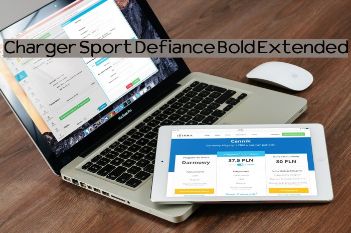 Charger Sport Defiance Bold Extended Fuentes examples