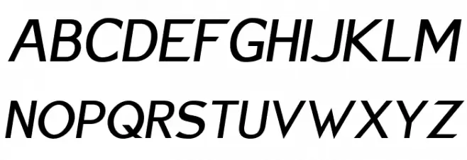 Charger Sport Defiance Bold Oblique Шрифта ВЕРХНИЙ