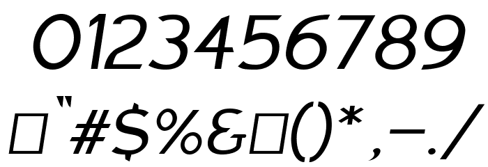 Charger Sport Defiance Extended Oblique Font OTHER CHARS