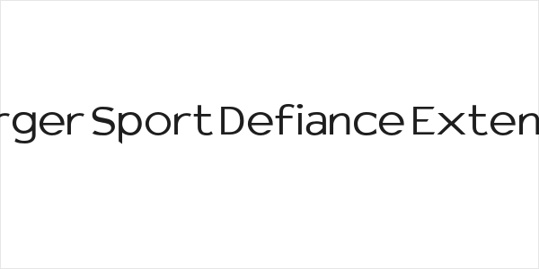 Charger Sport Defiance Extended Logo