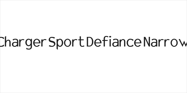 Charger Sport Defiance Narrow Logo