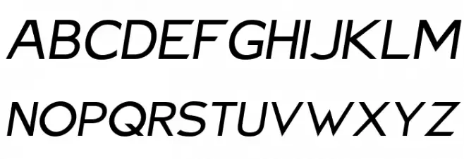 Charger Sport Extended Oblique Schriftart Groß