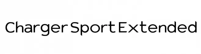 Charger Sport Extended  Fuentes Gratis Descargar