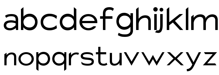 Charger Sport Extended Font LOWERCASE