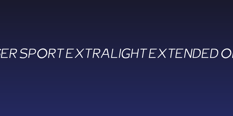 Charger Sport Extralight Extended Oblique Social Header