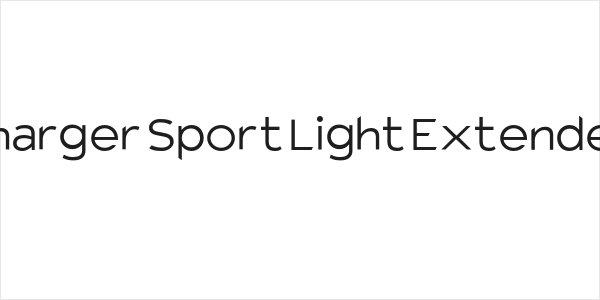 Charger Sport Light Extended Logo