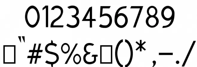 Charger Sport Light Narrow Font OTHER CHARS