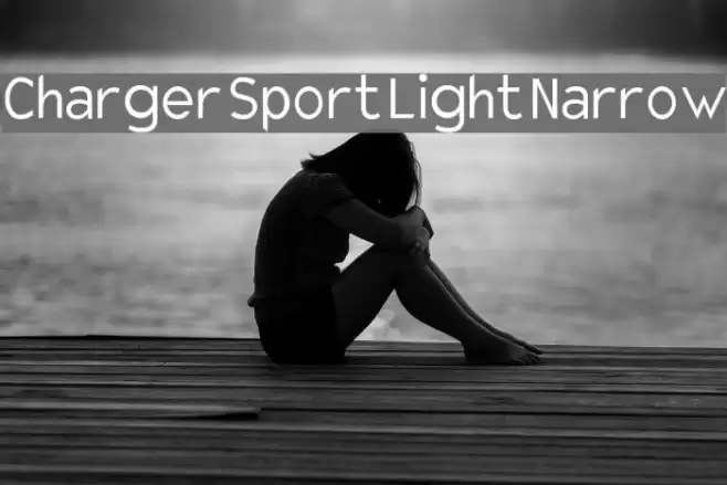 Charger Sport Light Narrow Font examples