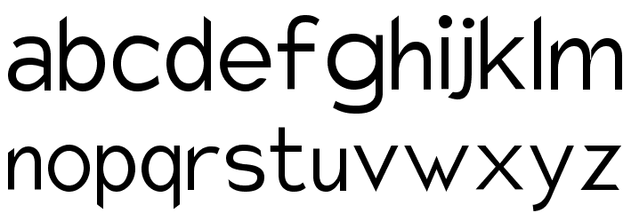 Charger Sport Light Narrow Font LOWERCASE