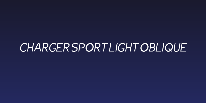 Charger Sport Light Oblique Social Header