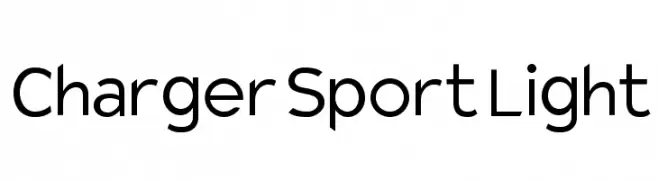Charger Sport Light  Fuentes Gratis Descargar