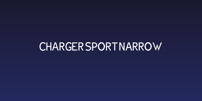 Charger Sport Narrow Social Header