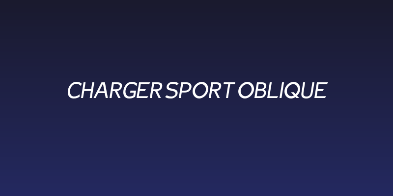 Charger Sport Oblique Social Header