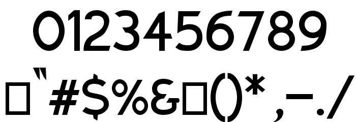 Charger Sport SemiBold Font OTHER CHARS