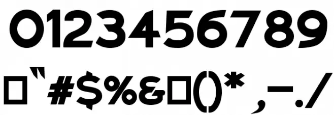 Charger Sport Ultrablack Extended Font OTHER CHARS
