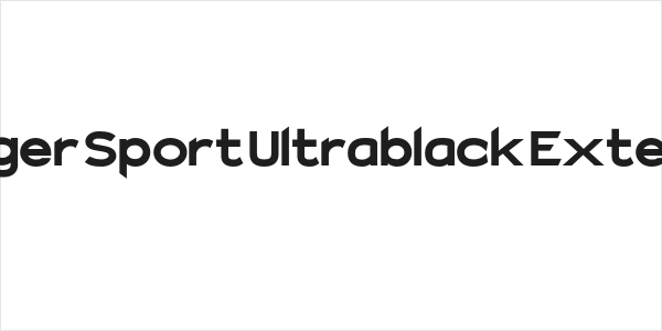 Charger Sport Ultrablack Extended Logo