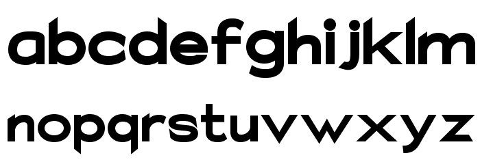 Charger Sport Ultrablack Extended Font LOWERCASE