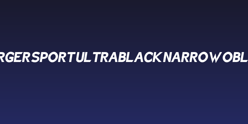 Charger Sport Ultrablack Narrow Oblique Social Header