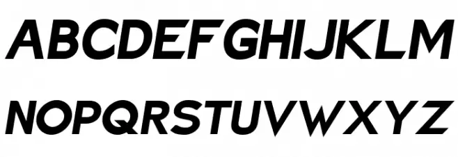 Charger Sport Ultrablack Oblique Schriftart Groß
