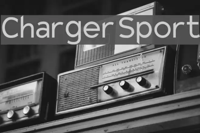 Charger Sport Font examples